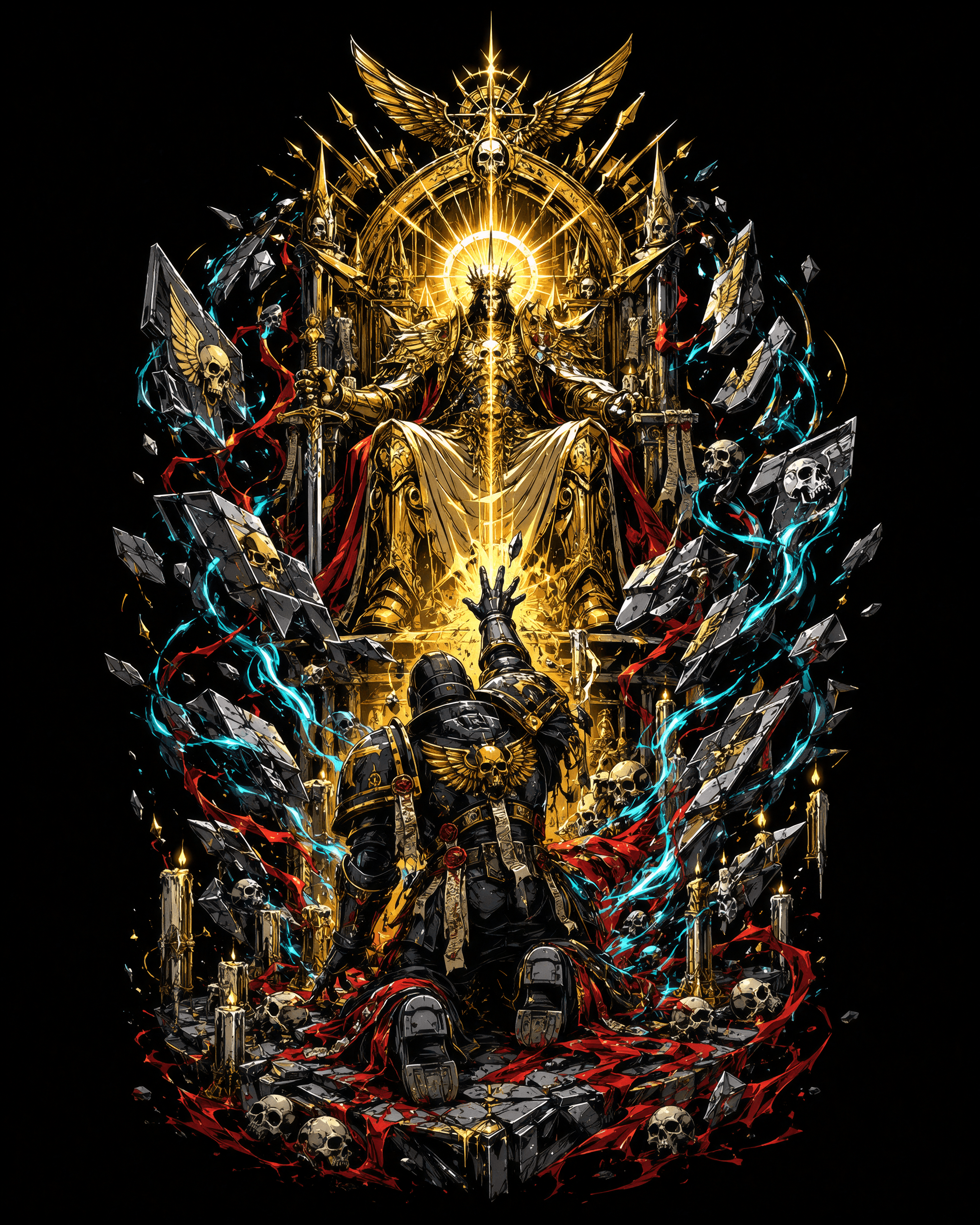 Золотой трон print file