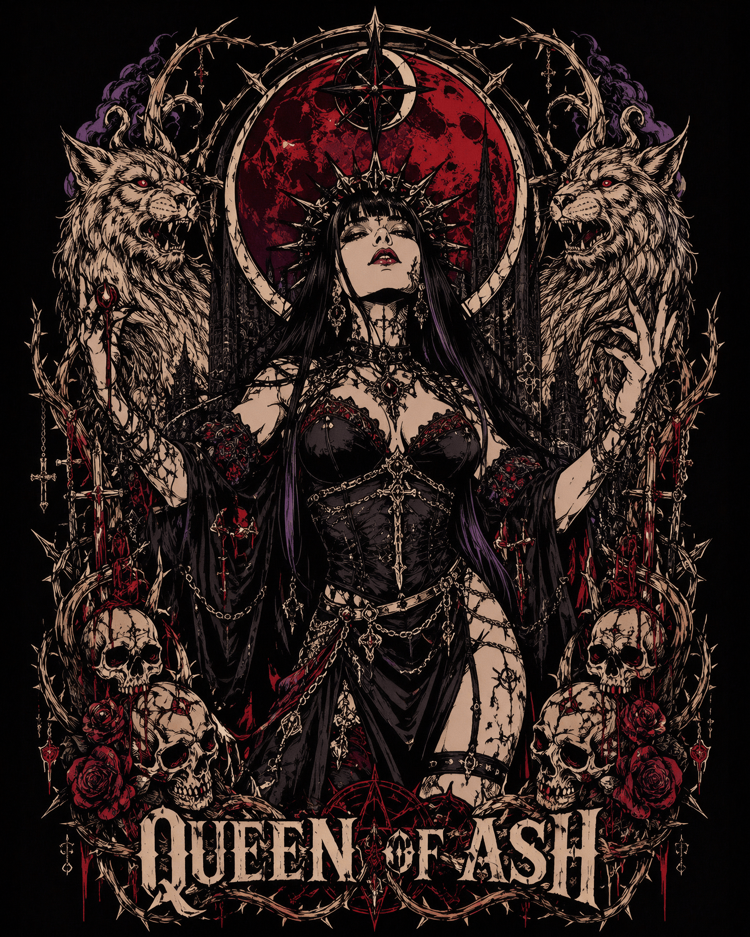 Queen of Ash print file